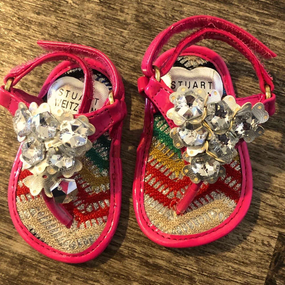 Adorable Stuart Weitzman Size 1 Baby Sandals New